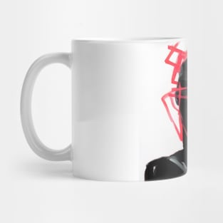 women lost with her thoughts Mug